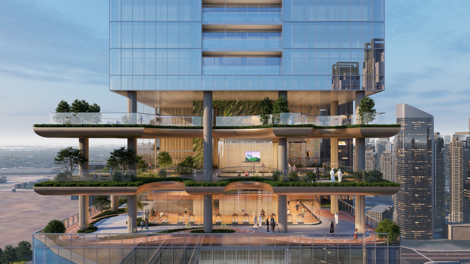 ️Skyparks – Eines der höchsten Wohn-Türme der Welt. AAA Best-Lage mitten im Herzen von Dubai. 30 SkyParks