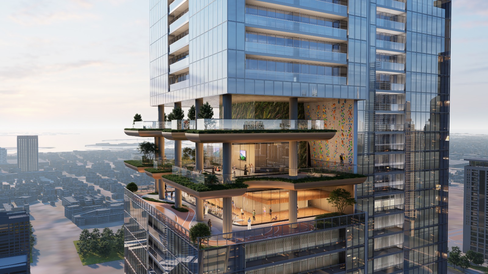 ️Skyparks – Eines der höchsten Wohn-Türme der Welt. AAA Best-Lage mitten im Herzen von Dubai. 34 SkyParks