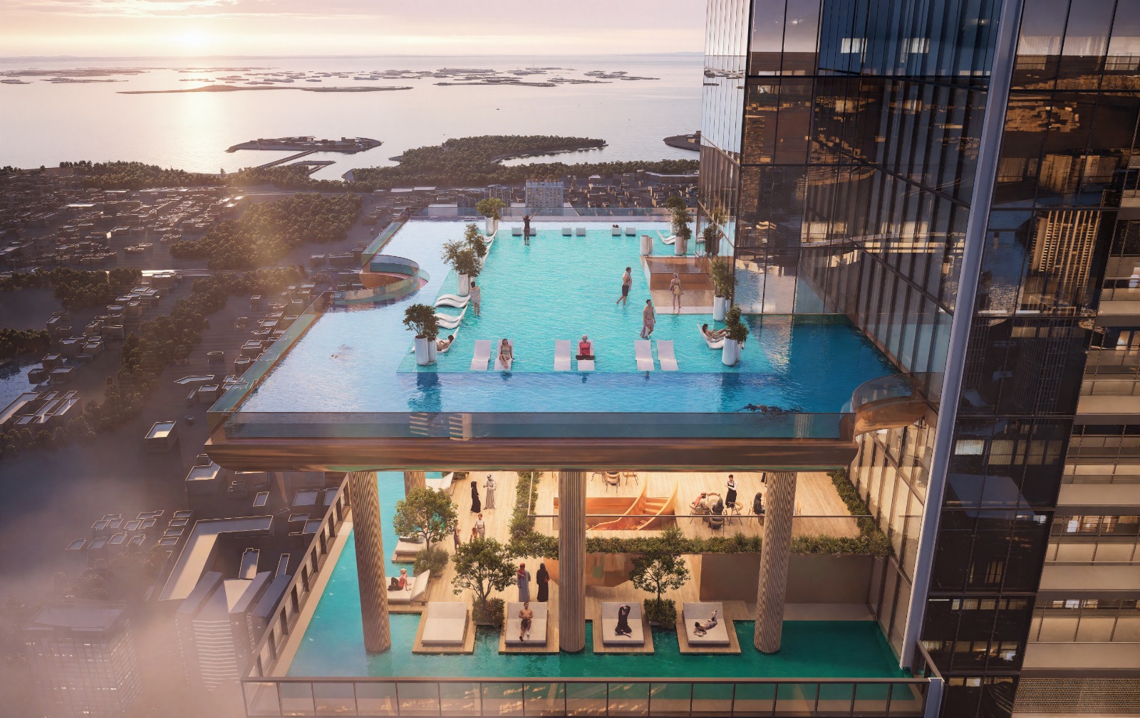 ️Skyparks – Eines der höchsten Wohn-Türme der Welt. AAA Best-Lage mitten im Herzen von Dubai. 33 SkyParks