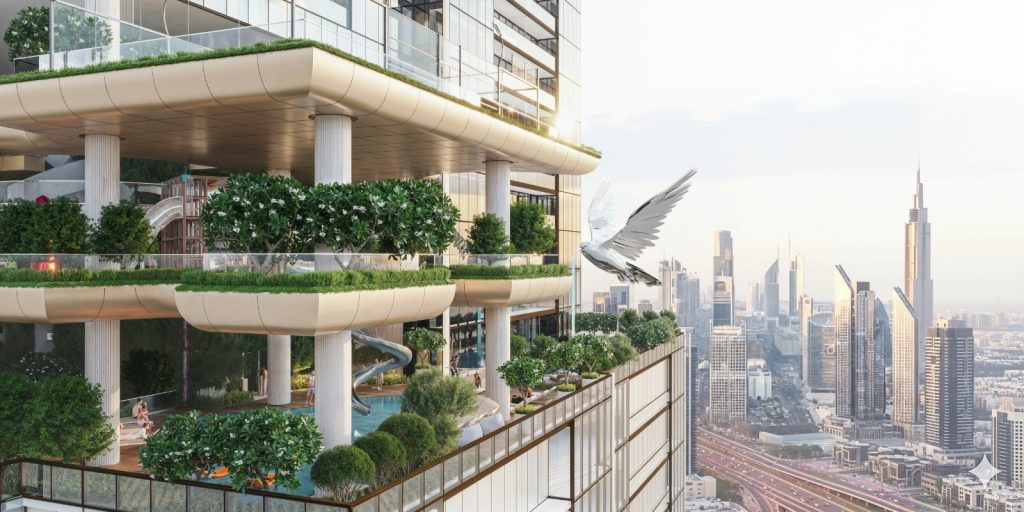 ️Skyparks – Eines der höchsten Wohn-Türme der Welt. AAA Best-Lage mitten im Herzen von Dubai. 22 SkyParks
